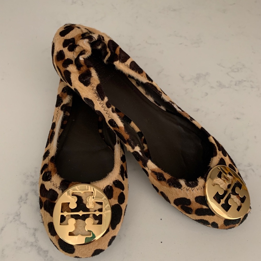 Tory Burch Reva Flats- size 8- worn once